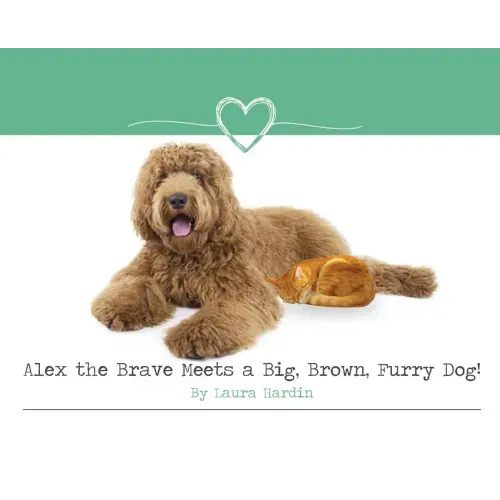 Alex the Brave Meets a Big, Brown, Furry Dog!