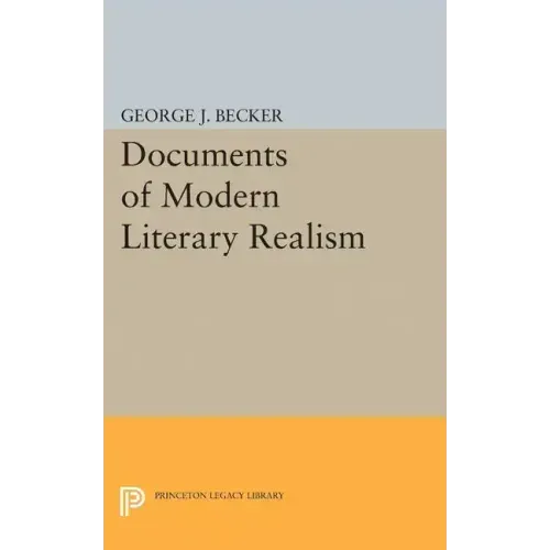 Documents of Modern Literary Realism