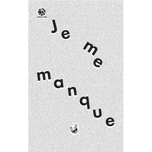 Je me manque