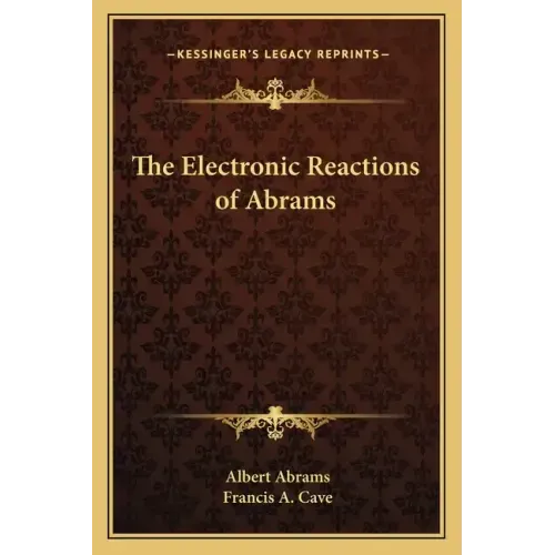 The Electronic Reactions of Abrams