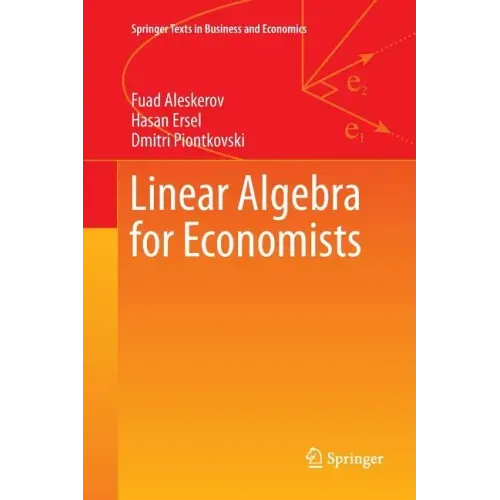 Linear Algebra for Economists