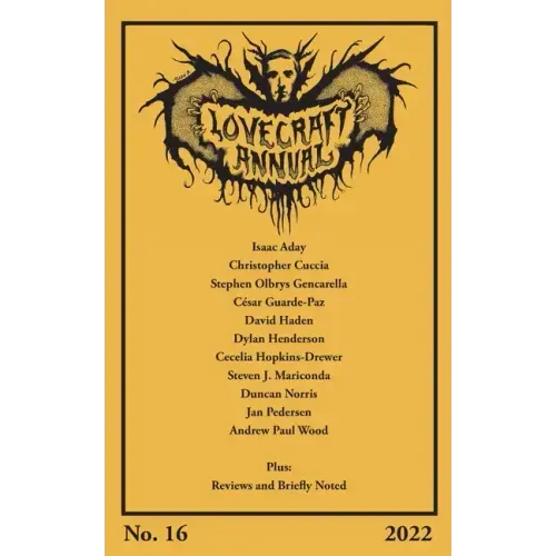 Lovecraft Annual No. 16 (2022)