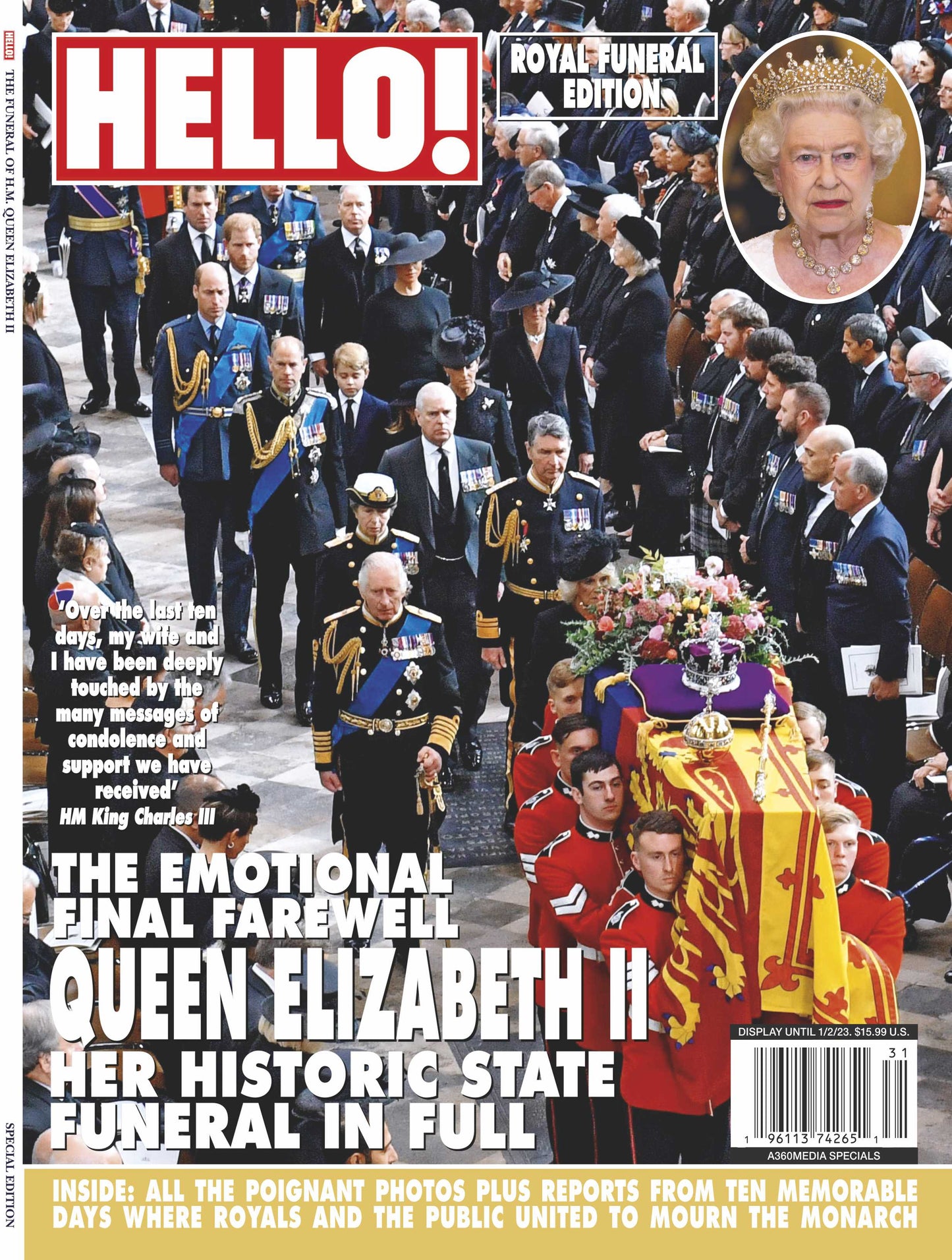 HELLO! - Queen Elizabeth II Royal Funeral Edition -The Emotional Final Farewell