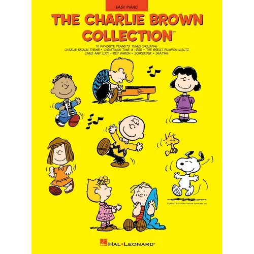 The Charlie Brown Collection Easy Piano Songbook National Federation of Music Clubs 2024-2028 Selection 18 Classic Peanuts Tunes by Vince Guaraldi Hal