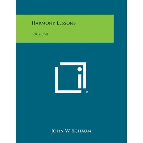 Harmony Lessons: Book One