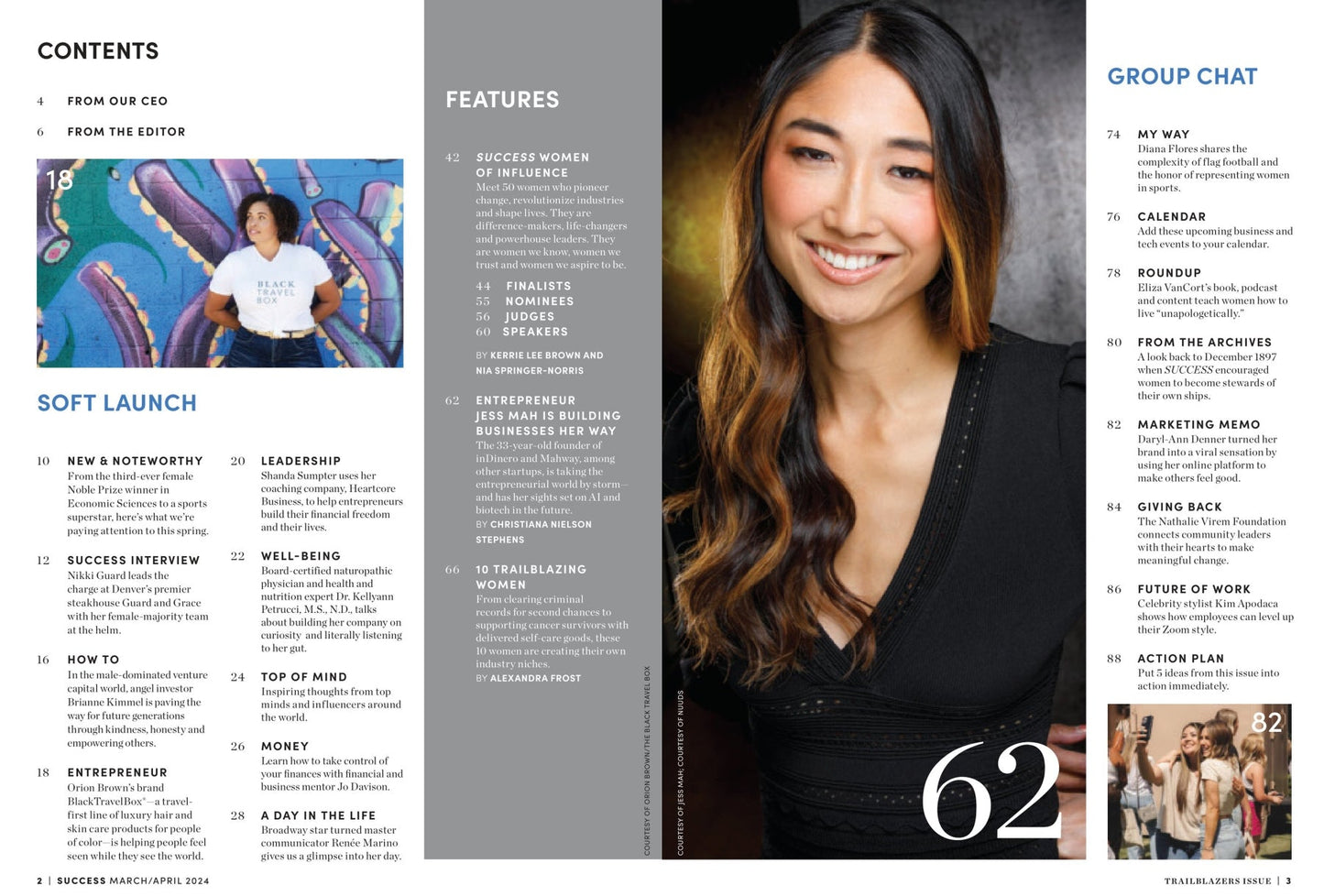 SUCCESS Magazine - March & April 2024: Women Pioneering Change, Grammy-Nominated Jewel On Mental Health, InDinero Founder Turning Ideas Into Business, Become A Venture Capitalist & Be Your Own Boss!