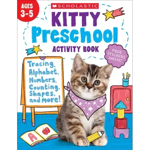 Kitty Preschool Activity Book