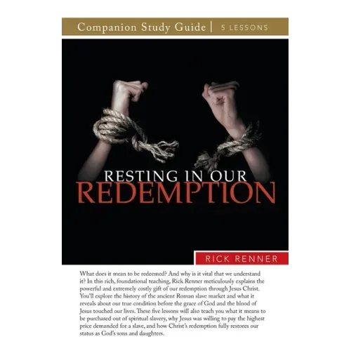 Resting in Our Redemption Study Guide