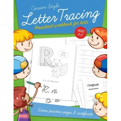Letter Tracing Preschool workbook for kids ages 3-5: Learn to write activity workbooks, abc alphabet writing paper lines. Kindergarten preschoolers ha