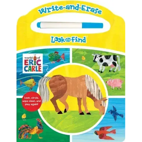 World of Eric Carle: Write-And-Erase Look and Find