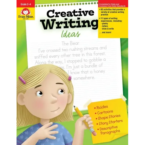 Creative Writing Ideas, Grade 2 - 4 Teacher Resource