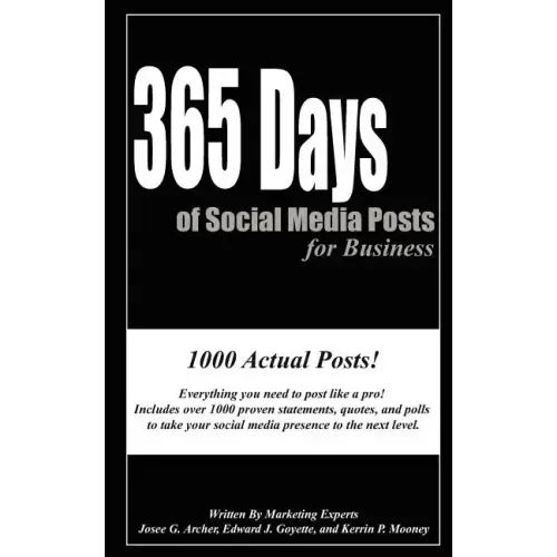365 Days of Social Media Posts for Business
