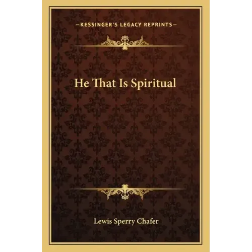 He That Is Spiritual