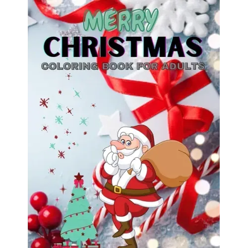 Merry Christmas Coloring Book for Adults: Beautiful Holiday Designs With Easy 100 pages interior