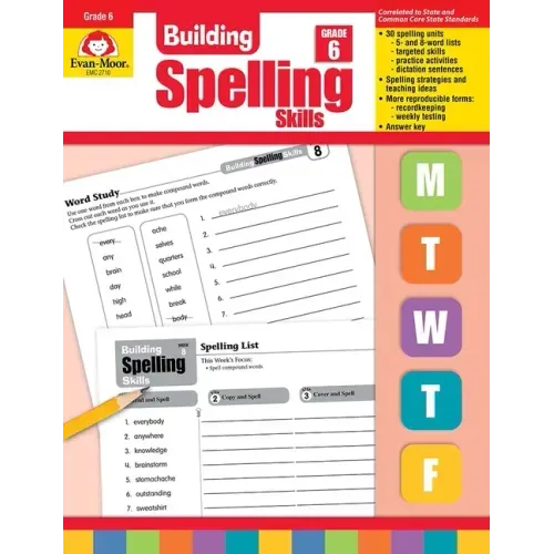 Building Spelling Skills, Grade 6 Teacher Edition