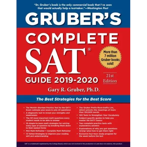 Gruber's Complete SAT Guide 2019-2020