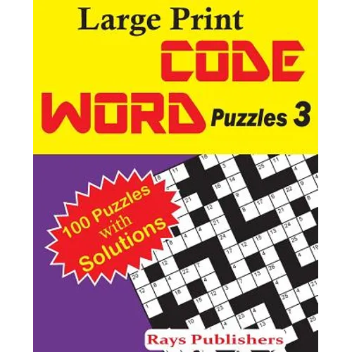 Large Print Code Word Puzzles 3