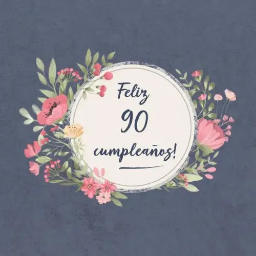 Feliz 90 Cumpleaños: El libro de firmas evento Libro De Visitas para Fiesta - Aniversario cumpleaños Feliz Cumple años - Ideas de regalos i