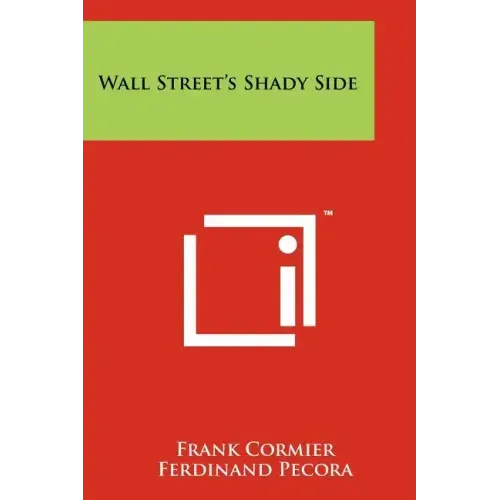 Wall Street's Shady Side