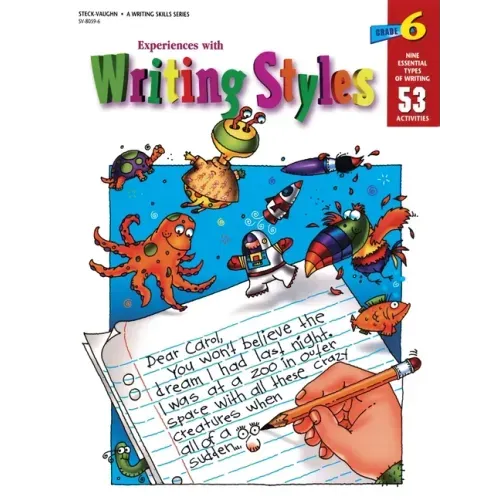 Experiences with Writing Styles Reproducible Grade 6