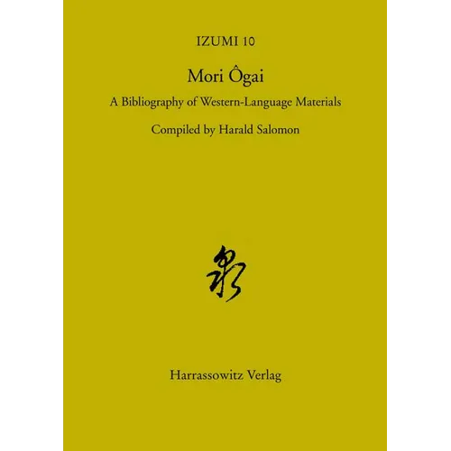 Mori Ogai: A Bibliography of Western-Language Material