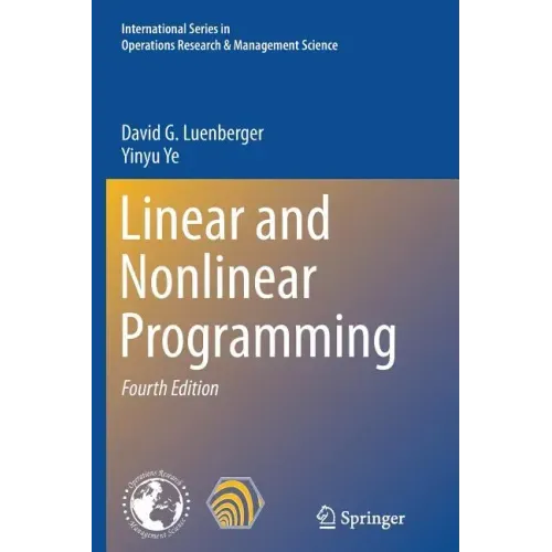 Linear and Nonlinear Programming