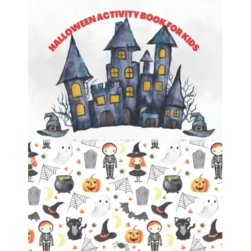 Activity book for kids: I Spy Halloween Book for Kids