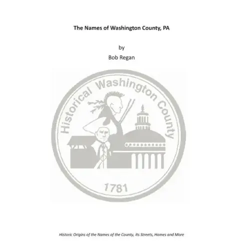 The Names of Washington County, PA
