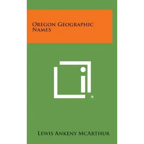Oregon Geographic Names