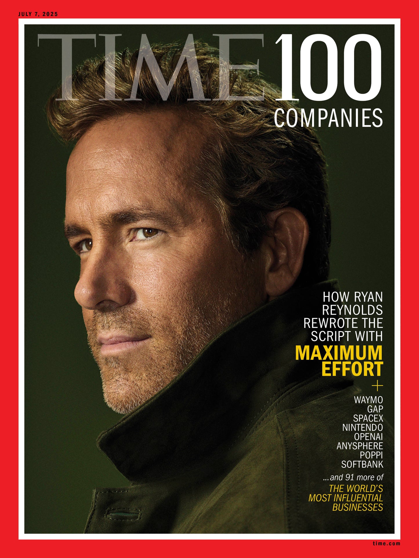 TIME 100 Most Influential Companies - 07.07.25 Edition