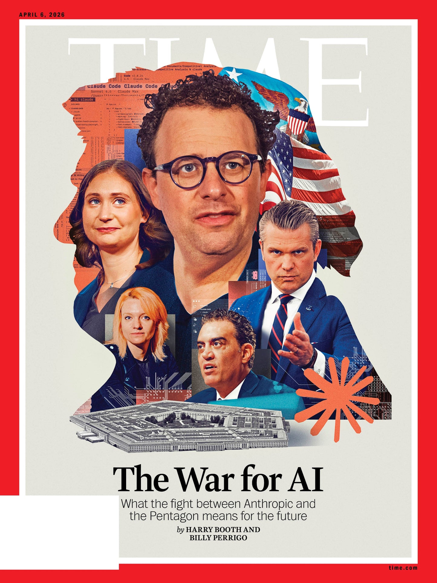 TIME Magazine - 04.06.26 Edition: The War for AI - What the Fight between Anthropic and the Pentagon means for the future