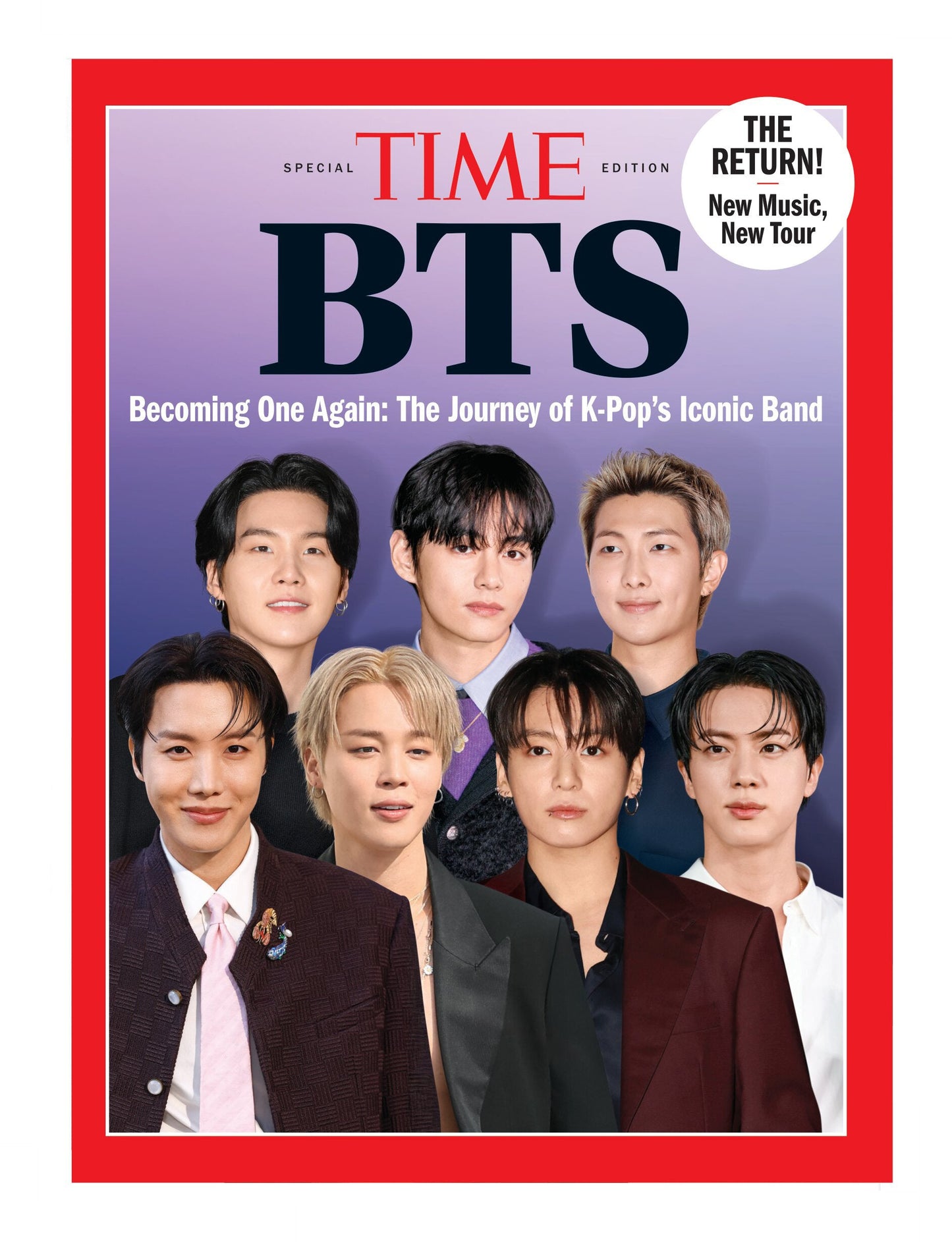 TIME Special Edition - BTS: Becoming One Again, The Journey Of K-Pop's Iconic Band, The Return, New Music, New Tour & More!