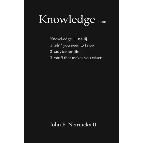 Knowledge - Advice for LIfe