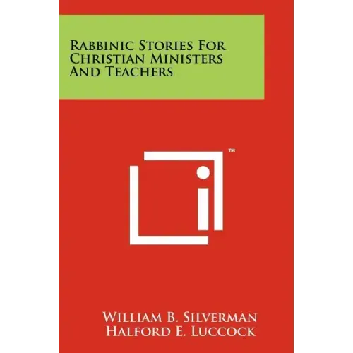 Rabbinic Stories For Christian Ministers And Teachers