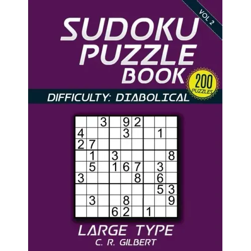 Sudoku Puzzle Book - Diabolical