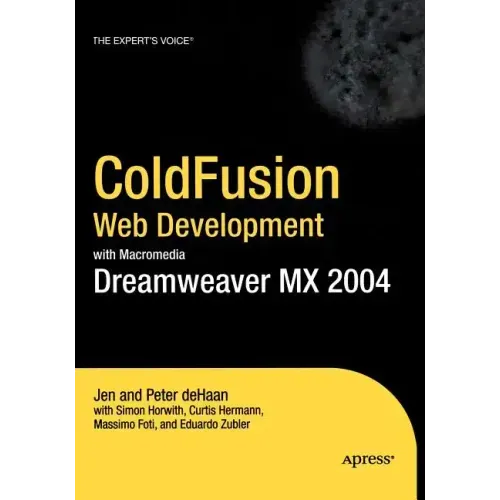 Coldfusion Web Development with Macromedia Dreamweaver MX 2004