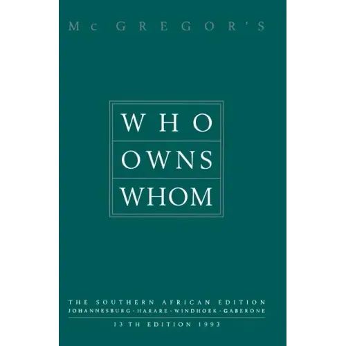 Who Owns Whom: The Southern African Edition