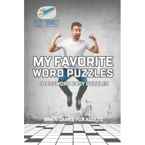 My Favorite Word Puzzles Crossword Easy Puzzles Brain Games for Adults