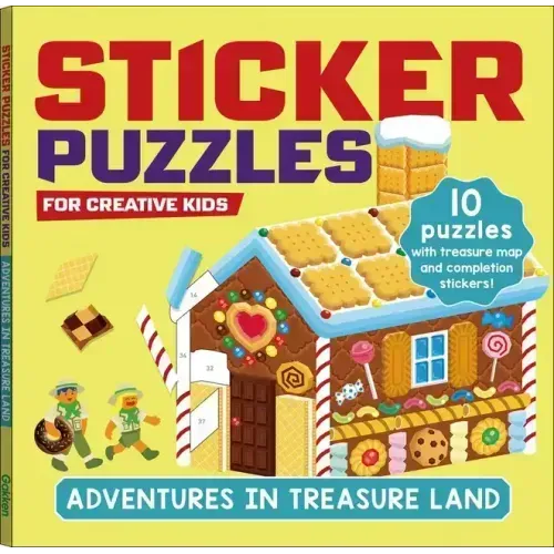 Sticker Puzzles; Adventures in Treasureland: For Creative Kids