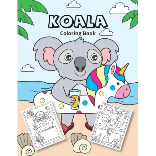 Koala Coloring Book: Koala coloring for kids