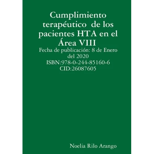 Cumplimiento terapéutico de los pacientes HTA en el Área VIII