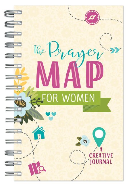 The Prayer Map for Women: A Creative Journal Book