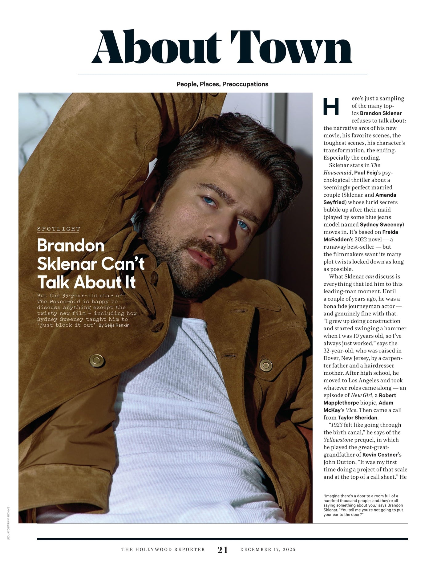 The Hollywood Reporter - 25.12.17 Edition: Remembering Rob Reiner, Moments That Defined 2025 In Hollywood, Amy Allen’s Grammy Success, James Cameron On The Future Of Avatar, Kobe’s Last Dance & More!