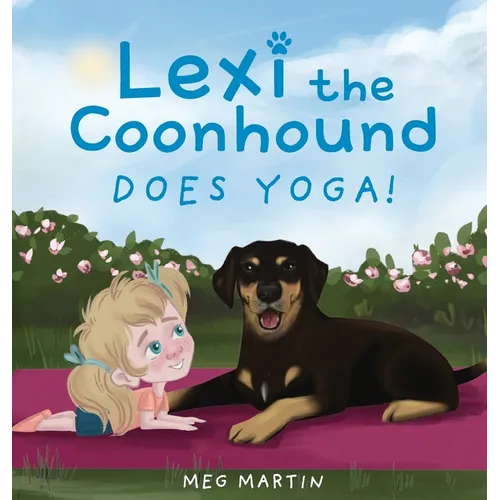 Lexi the Coonhound Does Yoga!