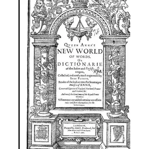 Florio's Italian English Dictionary of 1611