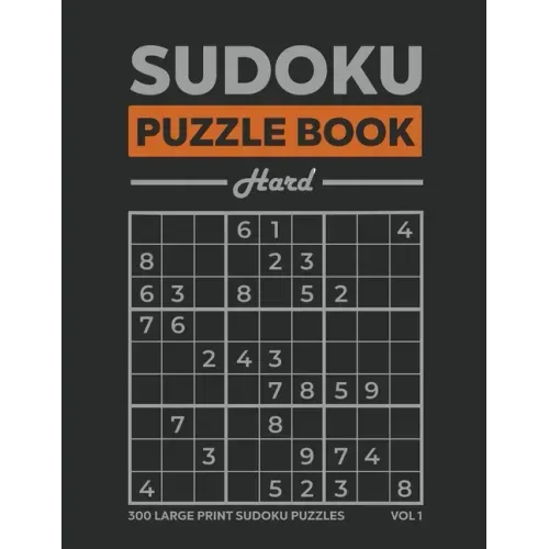 Sudoku Puzzle Book 300 Hard