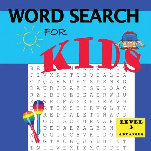Word Search for Kids Level 3