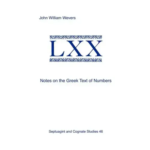 Notes on the Greek Text of Numbers