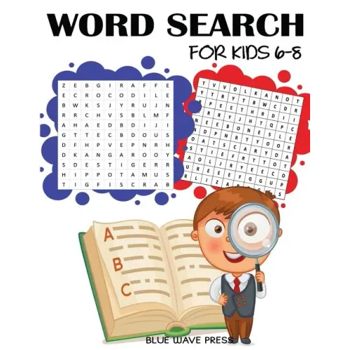 Word Search for Kids 6-8