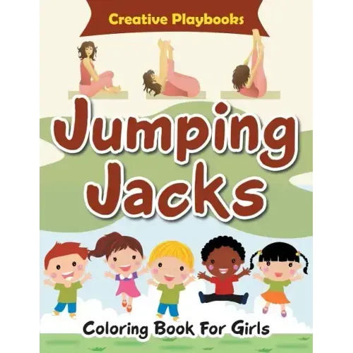 Jumping Jacks Coloring Book for Girls